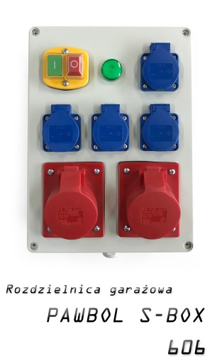 РОЗЕТКИ ДЛЯ РАСПРЕДЕЛИТЕЛЬНОГО ЩИТА 4x230В|2x16A 400В+0-1