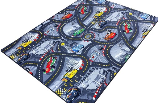 КОВЕР DISNEY CARS 100x200 МАШИНЫ ДОРОГИ ГОНОЧНЫЕ