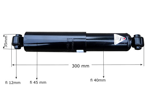 Амортизатор Телескопический актуатор для GRUEMER APR 2720