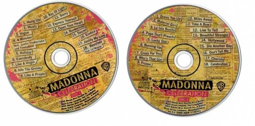 MADONNA - CELEBRATION ULTIMATE BEST 2CD + M.PLAKAT