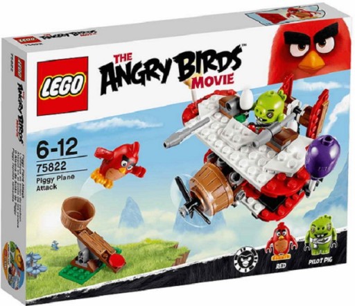 LEGO Angry Birds 75822: Атака самолета-свиньи!