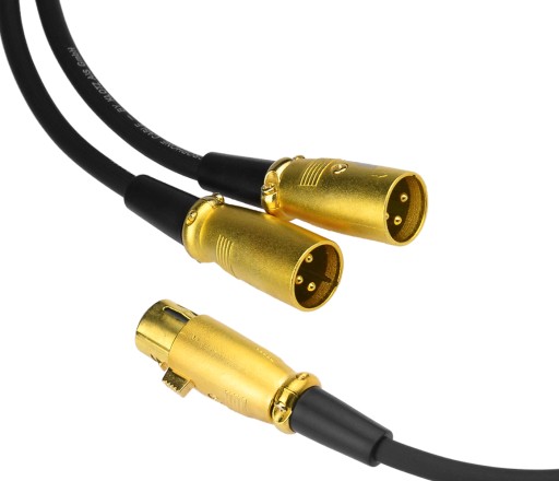 Разветвитель разветвитель 2x XLR м - XLR ż Klotz 1 м