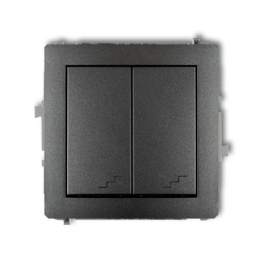 Выключатель лестничный графитовый 11DWP-33 DECO KARLIK
