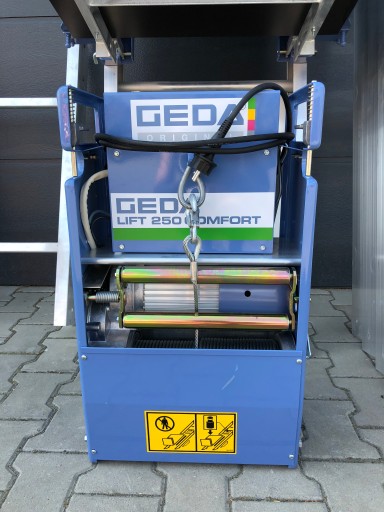 Кровельный подъемник Geda Comfort, лестница 12 м НОВИНКА