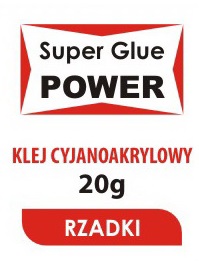 20 sztuk Klej cyjanoakrylowy Rzadki CA Super Glue