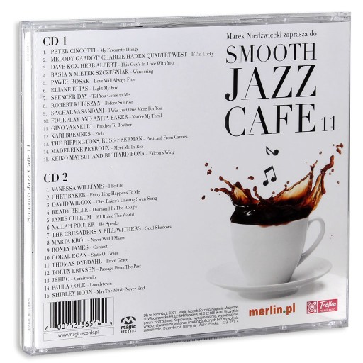 Smooth Jazz Cafe 11 - 2 компакт-диска - M.NIEDŹWIECKI TRÓJKA