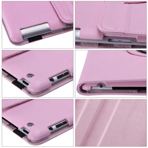 SKÓRZANE Obracane ETUI 360 do iPAD AIR IPAD 5 6