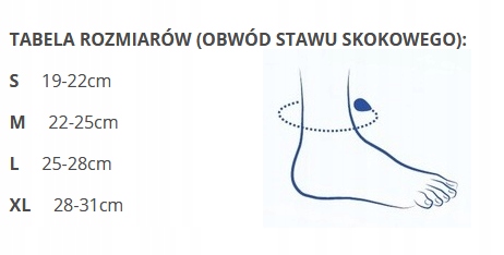 STABILIZATOR STAWU SKOKOWEGO DR.MED A081 BOA S