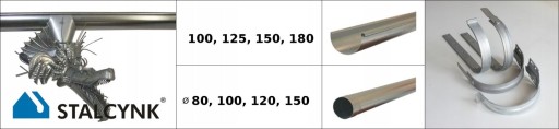 Hak czołowy rynny 125 mm nosek ocynk ogniowy