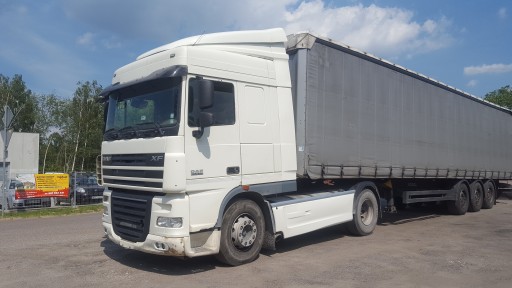 DAF XF 105, межосевые кузова, спойлеры, обтекатели