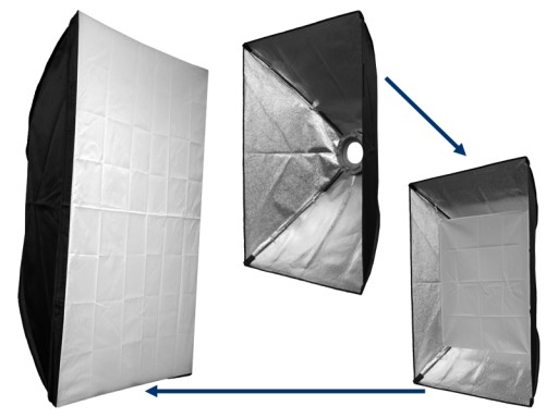 ПРОФЕССИОНАЛЬНЫЙ СОФТБОКС 50x70 см BOWENS GRID