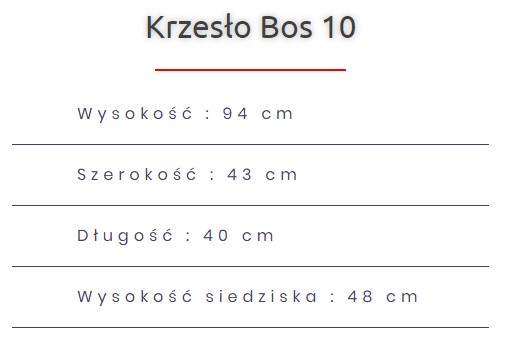 Деревянный стул Bos10 для кухни и столовой АКЦИЯ.
