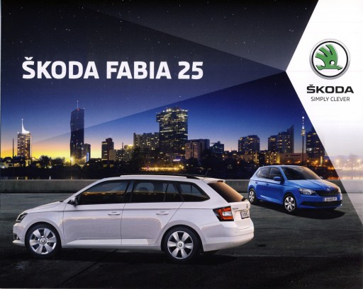 Skoda Fabia 25 проспект 12/2017 Австрия