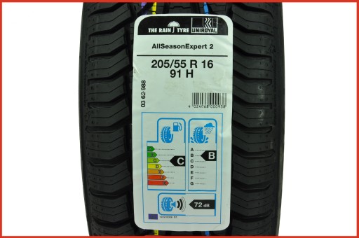 2 x 205/55R16 AllSeasonExpert Uniroyal КРУГЛЫЙ ГОД!