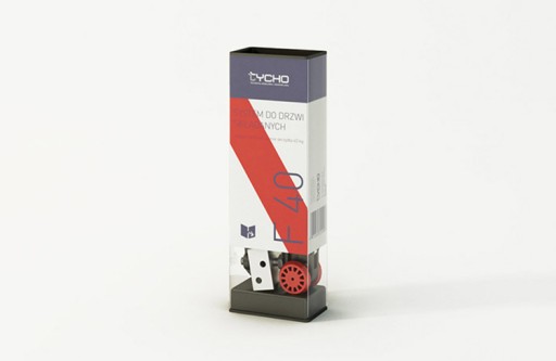 System do drzwi składanych Tycho F40 dł. 180 cm