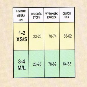 Pończochy Gatta Michelle 04 samonośne czarne 3-4