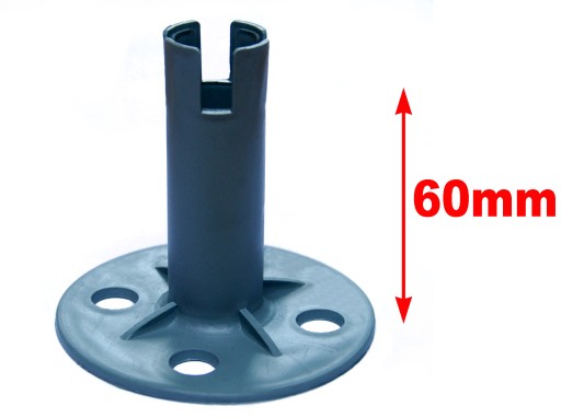 DYSTANS zbrojeń WYLEWEK 6cm podkładka STOPKA 50szt