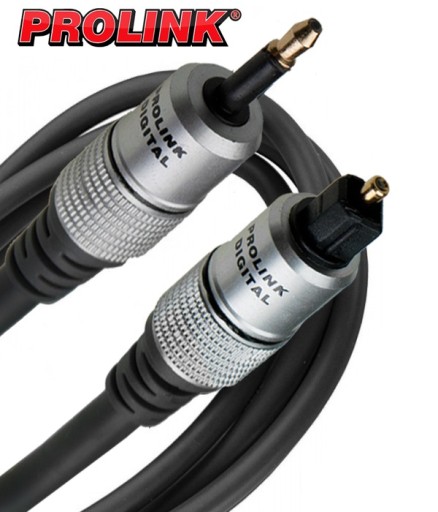 ЭКСКЛЮЗИВНЫЙ ОПТИЧЕСКИЙ КАБЕЛЬ MINI TOSLINK PROLINK 0,5 м
