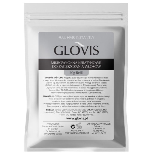 GLOVIS 50 г пакетик для утолщения *Микрофибра*