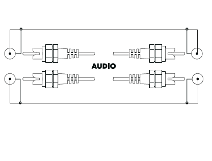 КАБЕЛЬ 2 RCA - АУДИОКАБЕЛЬ CINCH 2 RCA, 1,5 М