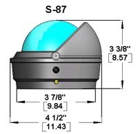 F136 RITCHIE VOYAGER COMPASS S-87-WM ЧЕРНЫЙ