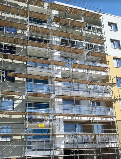 Rusztowanie klinowe choinkowe zestaw 100m