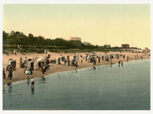 KOŁOBRZEG Hotel i Plaża 1890 r.