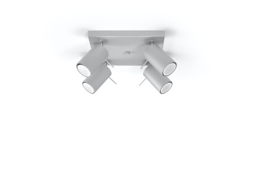 CRUZIO 4 Modern Ceiling Lamp, Потолочный светильник, СЕРЫЙ