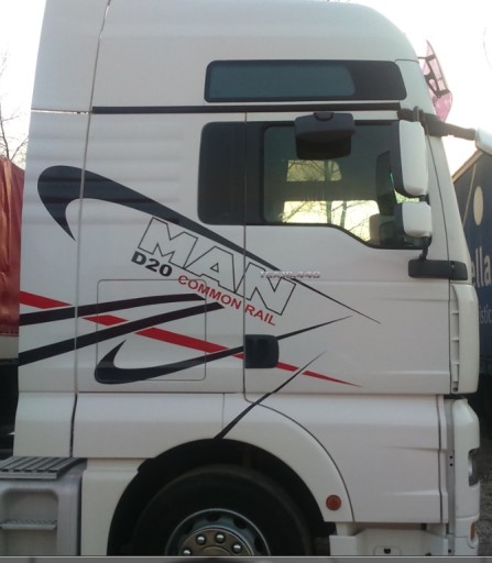 НАКЛЕЙКИ НАКЛЕЙКА MAN TGA TGX TGL