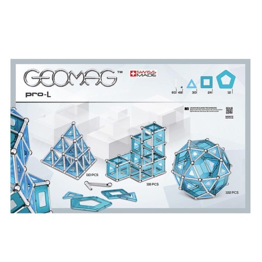 Klocki magnetyczne Geomag Pro-L 174 el. GEO-025