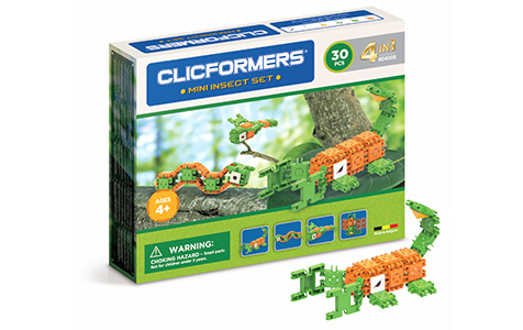Блоки CLICS PL CLICFORMERS 804005 4в1 Насекомые