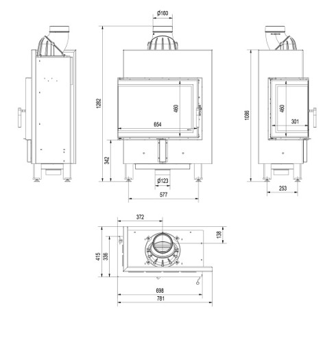 комплект LUCY SLIM INSERT 12 левый LUFTY PLATES FRAME