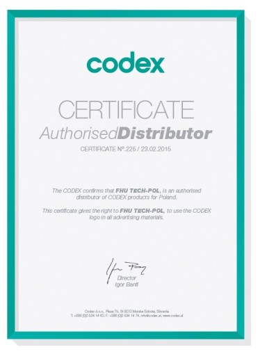 Подшипник шариковый 6204 2RS C3 CODEX EX 20х47х14мм