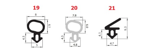 ПЛАСТМО С-1113 Уплотнитель оконный
