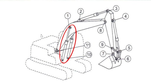 КОМПЛЕКТ УПЛОТНЕНИЙ ПРИВОДА CAT M318 2580503