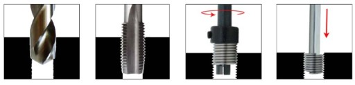 Вставка пружины M6x1-2.5d 10pcs baercoi