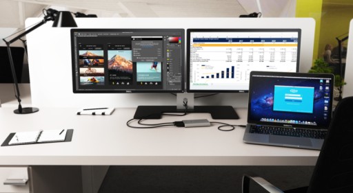 Karta graficzna dual 2x Displayport 60Hz 4K USB C