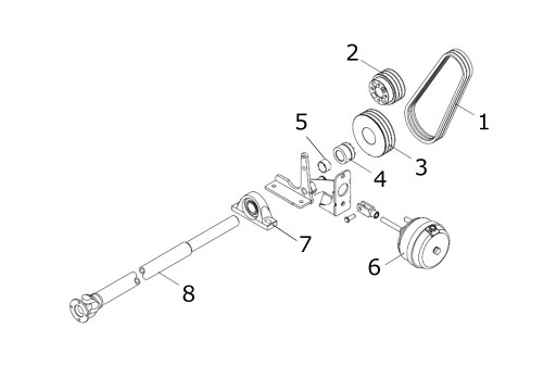 Скользящая втулка натяжителя Putzmeister M743D