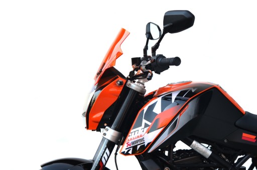 ВЕТРОВОЕ СТЕКЛО МОТОЦИКЛА ТУРИСТИЧЕСКИЙ KTM 200 DUKE 11-16