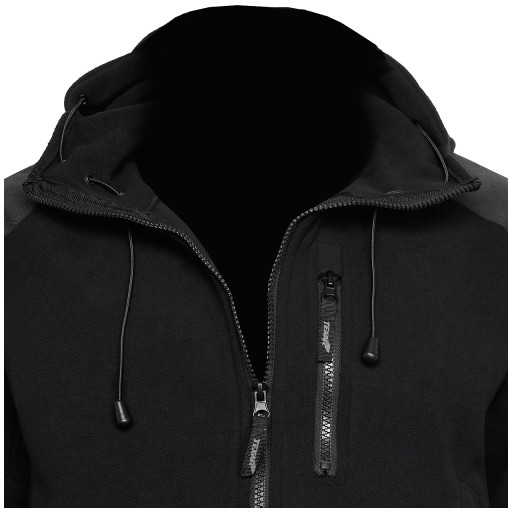 TEXAR HUSKY ТАКТИЧЕСКАЯ ФЛИСОВАЯ ТОЛСТАЯ 360г ЧЕРНАЯ ФЛИСОВАЯ КУРТКА 4XL