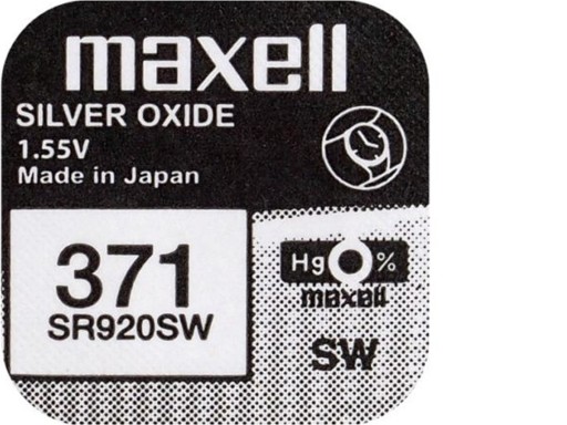 3 СЕРЕБРЯНЫХ АККУМУЛЯТОРА MAXELL SR 920 SW 371 SR69 V537