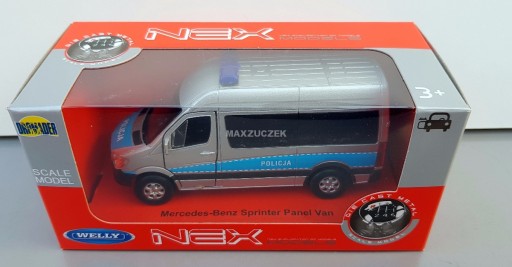 WELLY Mercedes-Benz Sprinter Фургон ПОЛИЦИЯ 1:34