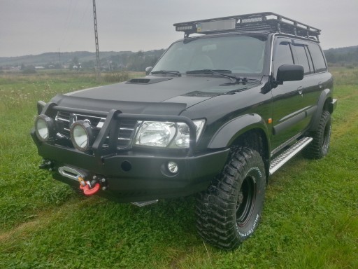 NISSAN PATROL Y61 ПЕРЕДНИЙ БАМПЕР, МЕТАЛЛ, СТАЛЬ