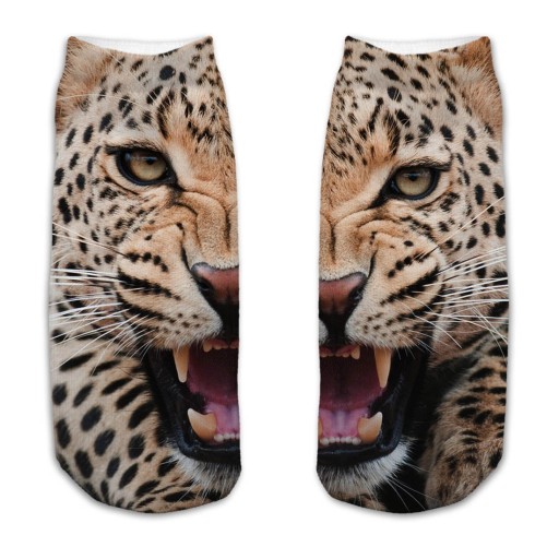 НОСКИ ДЛЯ НОГ FULLPRINT 3D LEOPARD DURABLE FOOT