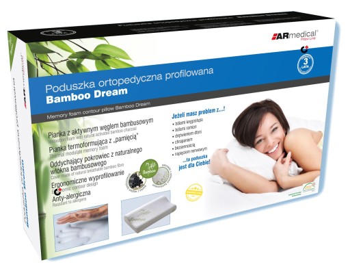 Ортопедическая подушка Bamboo Dream MFP-5030BF