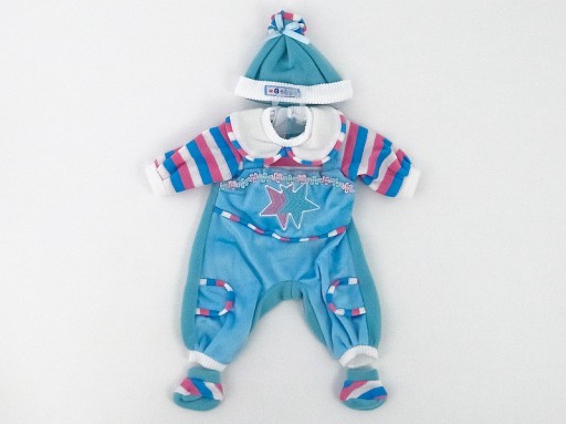 BABY UBRANKA dla lalek BORN SUKIENKI 40cm UBRANKO