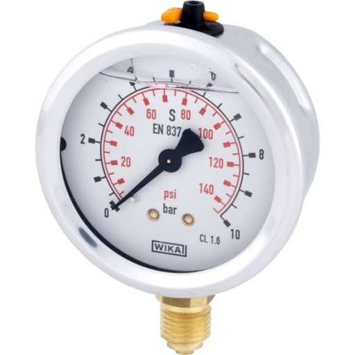 60 Bar MANOMETR CIŚNIENIA HYDRAULICZNY 63mm 1/4
