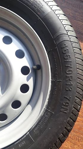 КОЛЕСА 165/70 R13 79N для прицепа в сборе 4х100