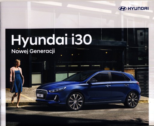 Брошюра Hyundai i30 модель 2017 польский язык