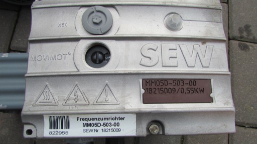 SEW INVERTER 0,55 кВт 354 об/мин разные